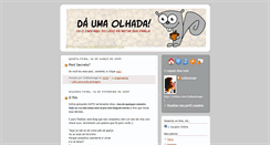 Desktop Screenshot of da-uma-olhada.blogspot.com