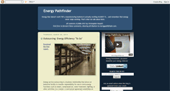 Desktop Screenshot of energypathfinder.blogspot.com