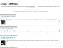 Tablet Screenshot of energypathfinder.blogspot.com