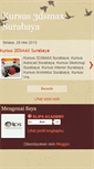 Mobile Screenshot of kursus3dssurabaya.blogspot.com