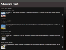 Tablet Screenshot of adventurerush.blogspot.com