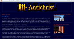 Desktop Screenshot of 911antichrist.blogspot.com