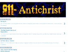 Tablet Screenshot of 911antichrist.blogspot.com