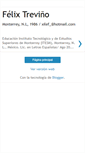 Mobile Screenshot of felixtrevinocurriculum.blogspot.com