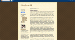 Desktop Screenshot of erikajayne90.blogspot.com