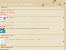 Tablet Screenshot of losde5nosformamos.blogspot.com