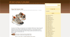 Desktop Screenshot of mensshoescorner.blogspot.com