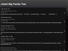 Tablet Screenshot of joharifamilytree.blogspot.com