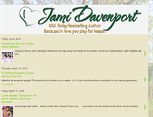 Tablet Screenshot of jamidavenport.blogspot.com