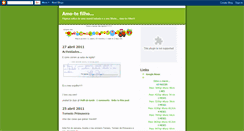 Desktop Screenshot of amo-te-filho.blogspot.com