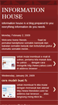 Mobile Screenshot of informationhouses.blogspot.com