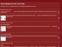 Tablet Screenshot of informationhouses.blogspot.com