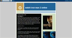 Desktop Screenshot of ironman2-krod309.blogspot.com