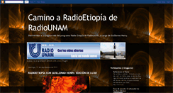 Desktop Screenshot of caminoradioetiopia.blogspot.com