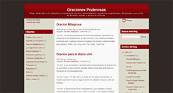 Desktop Screenshot of oracionespoderosas.blogspot.com