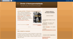 Desktop Screenshot of homoparentalidade.blogspot.com