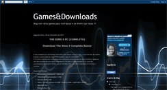 Desktop Screenshot of gamesdownloadspts.blogspot.com