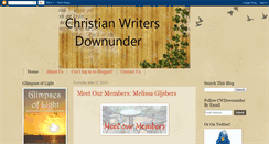 Desktop Screenshot of christianwritersdownunder.blogspot.com