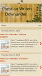 Mobile Screenshot of christianwritersdownunder.blogspot.com