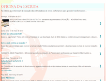 Tablet Screenshot of escritaeliberdade.blogspot.com