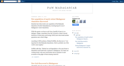 Desktop Screenshot of pawmadagascar.blogspot.com