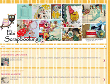 Tablet Screenshot of fabiscrapbooking.blogspot.com