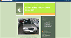 Desktop Screenshot of claudioautos.blogspot.com
