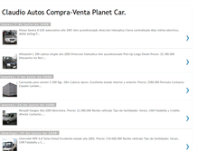 Tablet Screenshot of claudioautos.blogspot.com