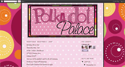 Desktop Screenshot of polkadotpalaceboutique.blogspot.com