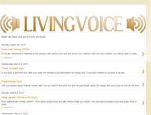 Tablet Screenshot of irand-livingvoice.blogspot.com