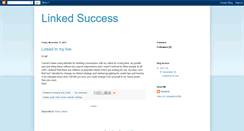 Desktop Screenshot of linkedsuccess.blogspot.com