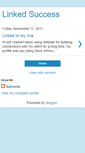 Mobile Screenshot of linkedsuccess.blogspot.com