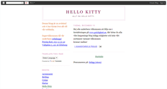 Desktop Screenshot of prickigkatt-hellokitty.blogspot.com