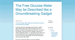 Desktop Screenshot of freeglucosemeter7.blogspot.com