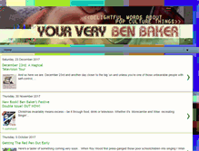 Tablet Screenshot of benbaker.blogspot.com