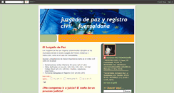 Desktop Screenshot of juzgadofuensaldana.blogspot.com