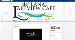 Desktop Screenshot of delanailakeviewcafe.blogspot.com