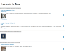 Tablet Screenshot of lasminisderosag7.blogspot.com