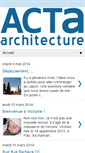 Mobile Screenshot of actaarchitectes.blogspot.com