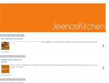 Tablet Screenshot of jeenaskitchen.blogspot.com