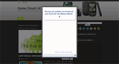 Desktop Screenshot of gamedroidlk.blogspot.com