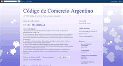 Desktop Screenshot of codigocomercial.blogspot.com