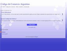 Tablet Screenshot of codigocomercial.blogspot.com