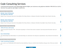 Tablet Screenshot of code-ist-codeconsultingservices.blogspot.com