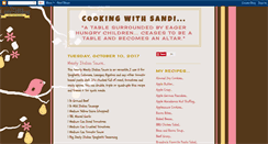 Desktop Screenshot of cookingwithsandi.blogspot.com