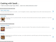 Tablet Screenshot of cookingwithsandi.blogspot.com
