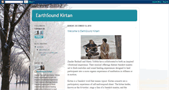 Desktop Screenshot of earthsoundkirtan.blogspot.com