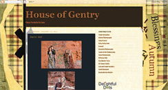 Desktop Screenshot of houseofgentry.blogspot.com