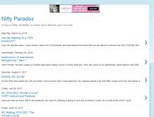 Tablet Screenshot of niftyparadox.blogspot.com