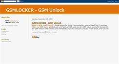 Desktop Screenshot of gsm-unlock.blogspot.com